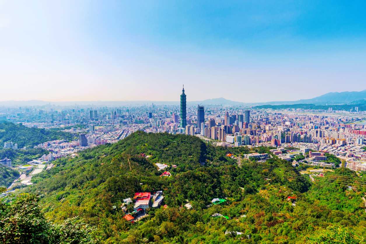 Xiangshan (Elephant Mountain) - เคาท์ดาวน์ ไทเป