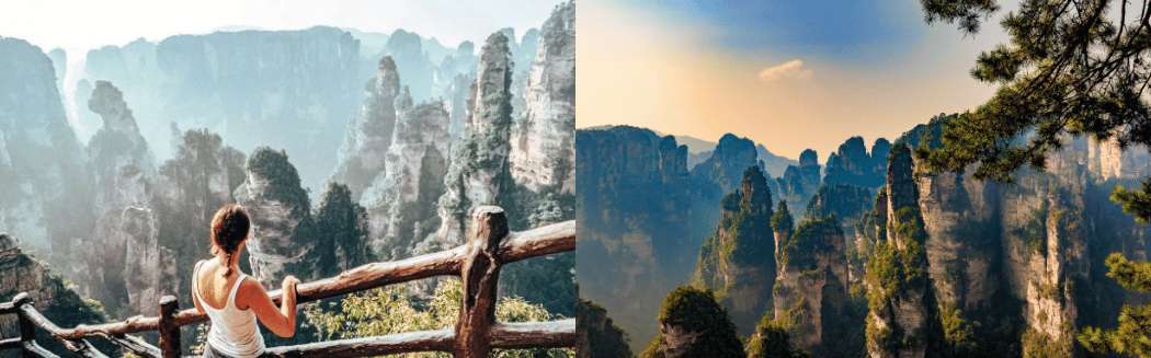 Wandern in Zhangjiajie