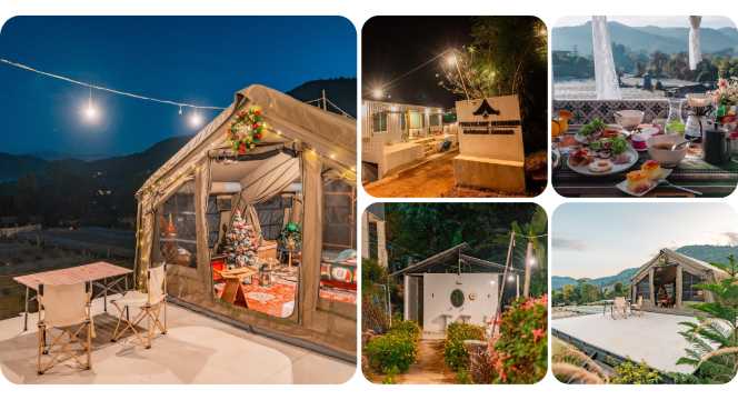 ผิงไฟแคมป์ อินทนนท์ - ลานกางเต็นท์ดอยอินทนนท์