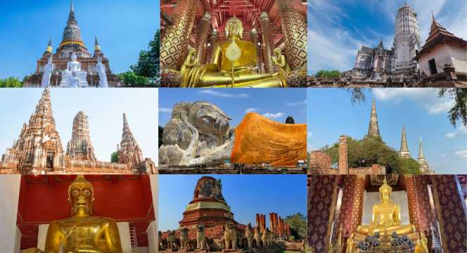 ไหว้พระ 9 วัดอยุธยา