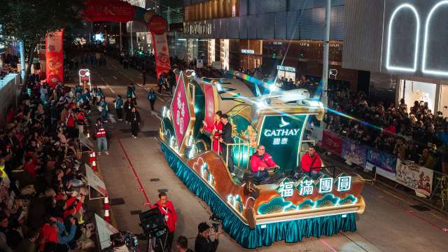 香港新年花車巡遊最佳觀賞點