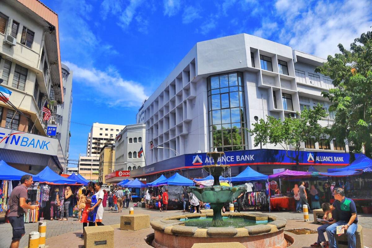 亞庇景點 #3 加雅街週日市集