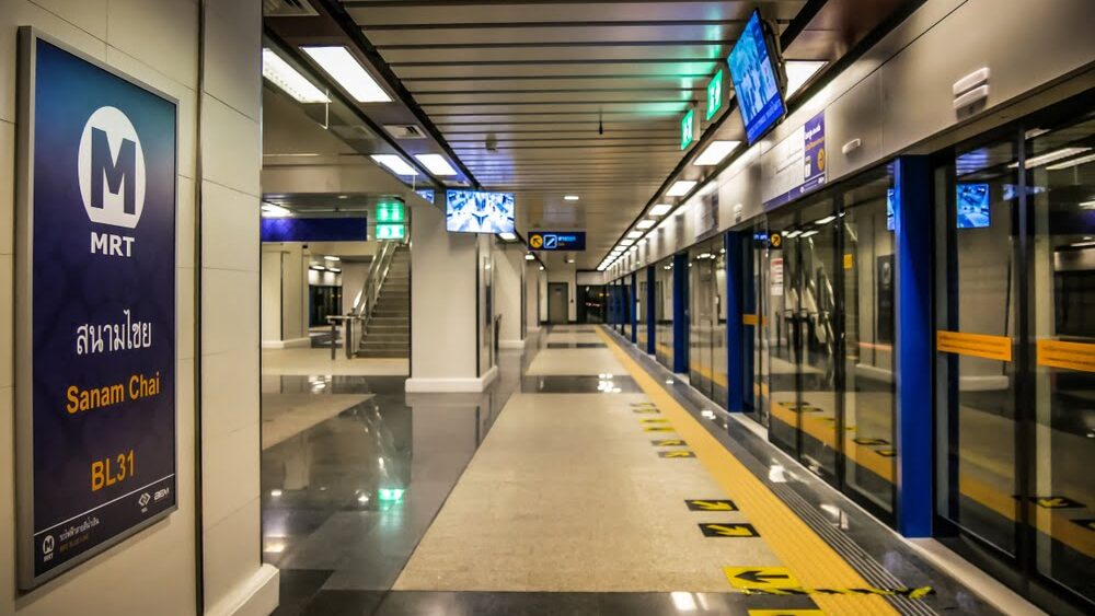 방콕 혼자 여행, MRT 