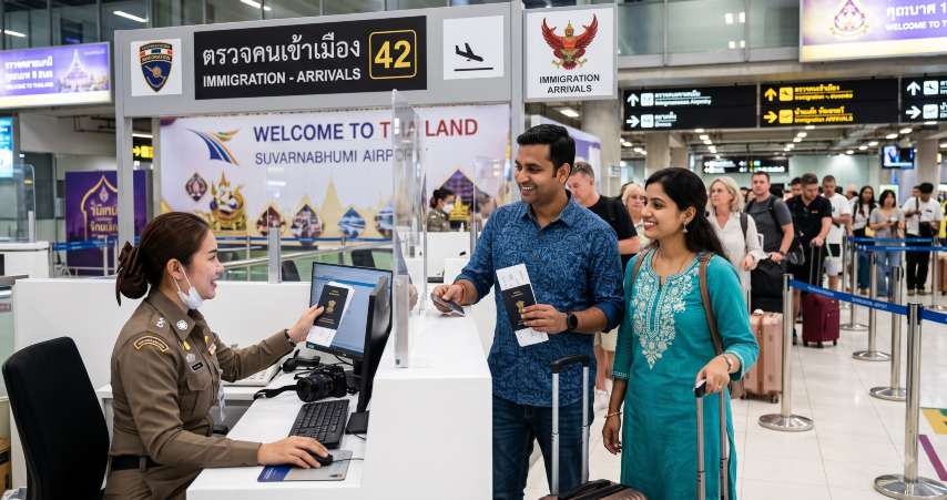 Step by Step Arrival Procedure at Thai Airports