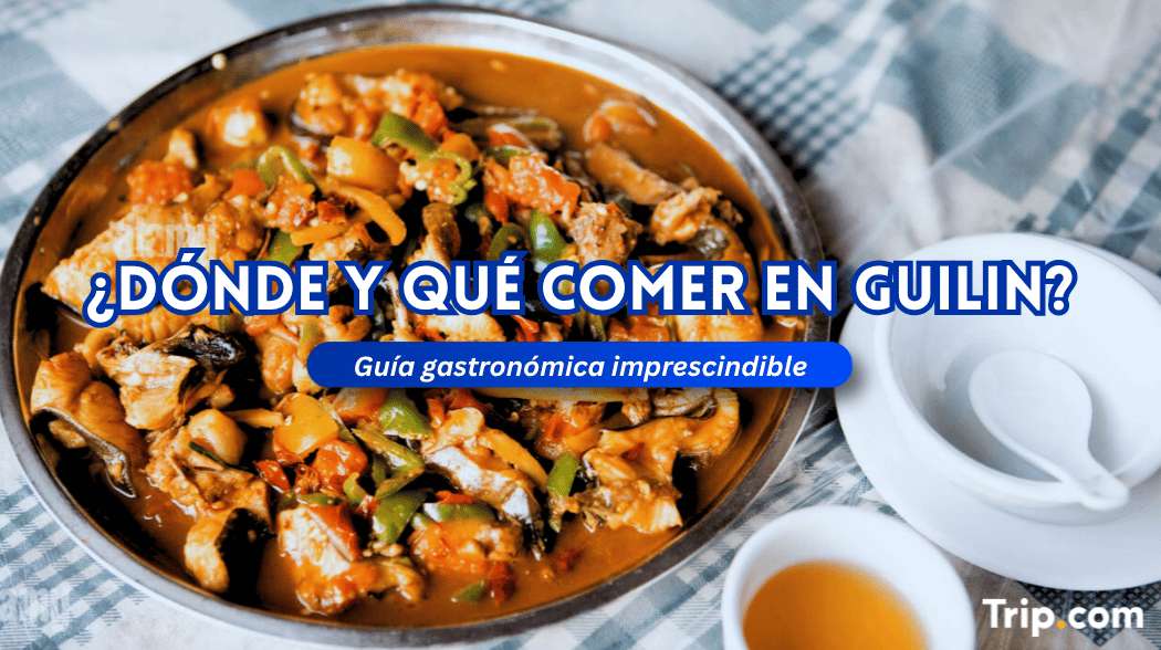 Portada gastronómica sobre dónde y qué comer en Guilin con uno de los platos más populares de la cocina local