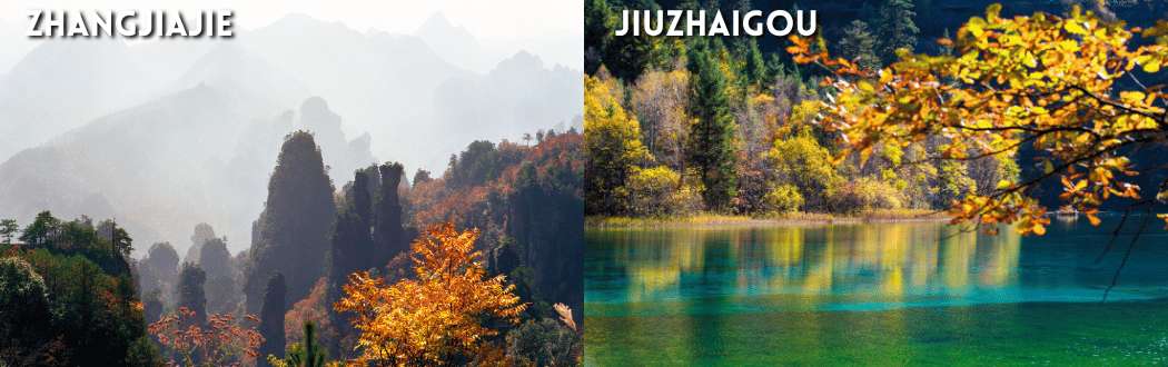 Zhangjiajie oder Jiuzhaigou: Was ist besser zum Fotografieren?