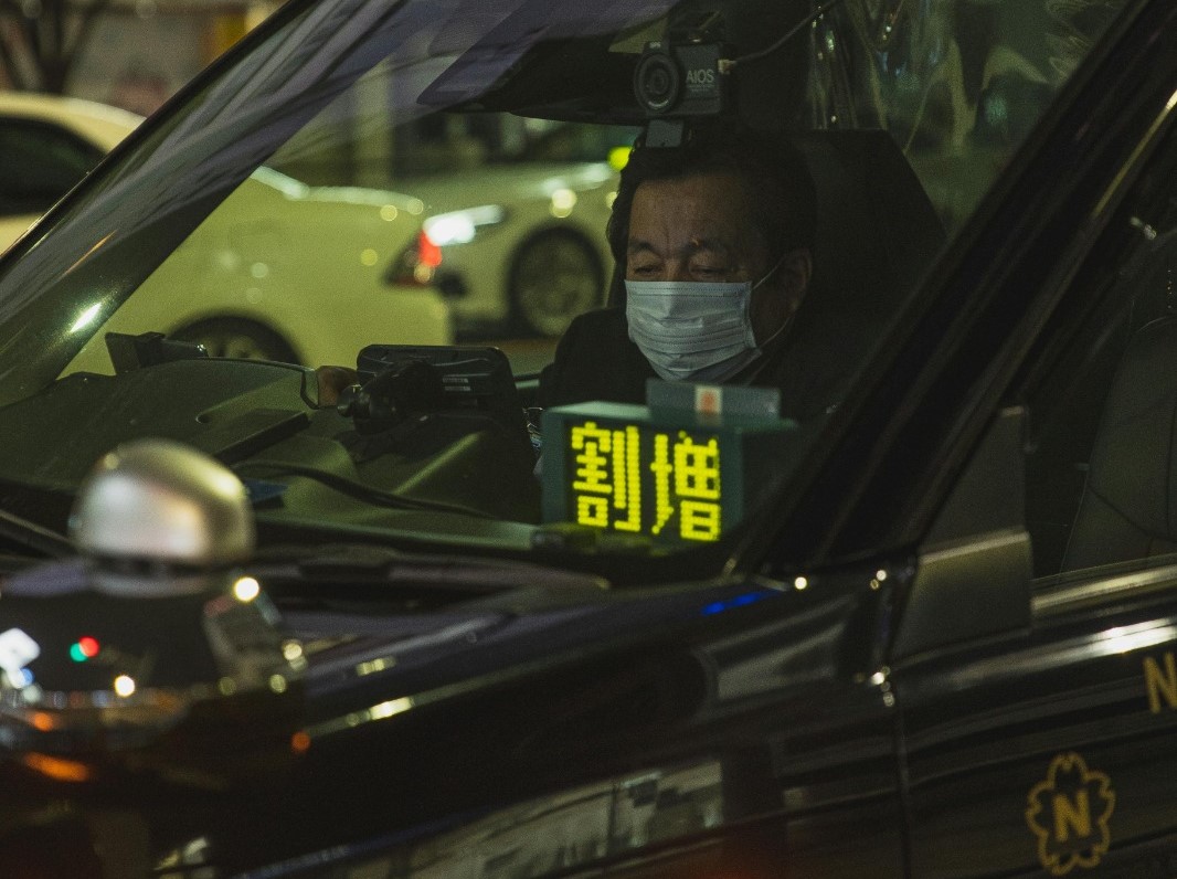 日本的士顯示狀態