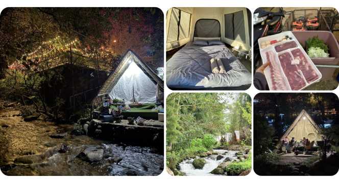 ชลธาร วิว ลานกางเต็นท์บนดอยอินทนนท์