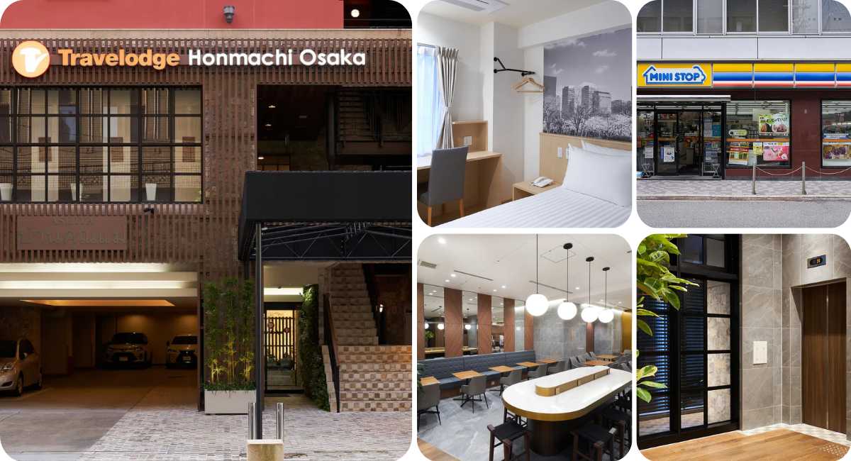 โรงแรมทราเวลลอดจ์ ฮอนมาชิ โอซาก้า - โรงแรมในโอซาก้า