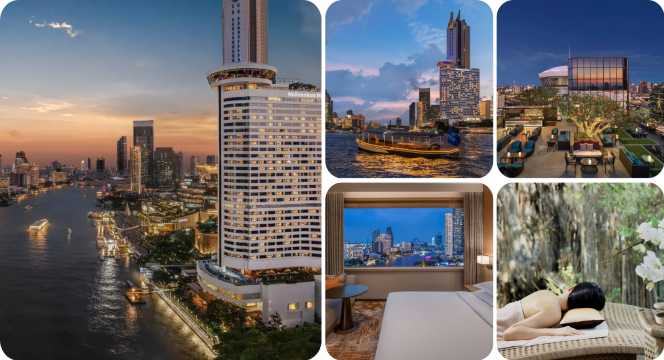 โรงแรมมิลเลนเนียม ฮิลตัน กรุงเทพ - โรงแรมหรูในกรุงเทพ