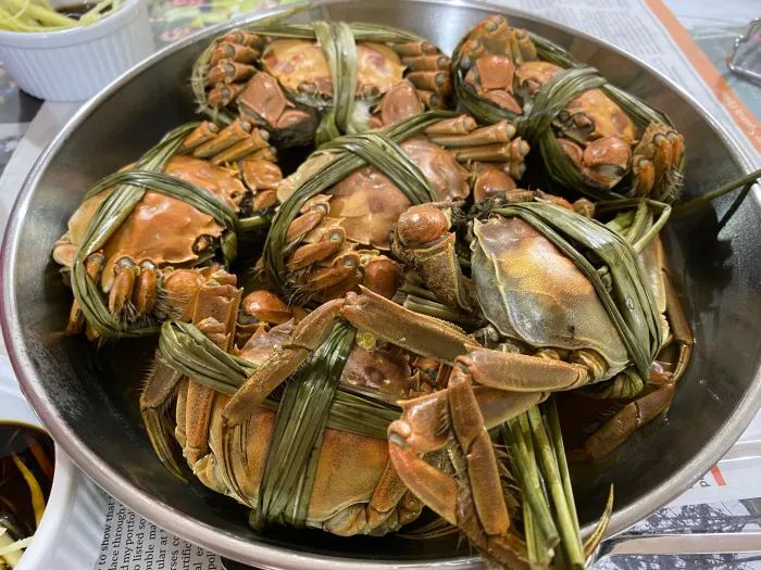 ปูทะเลนึ่ง (Steamed Crab)