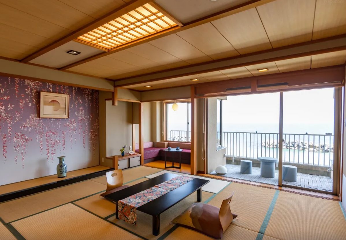 皆生溫泉 | 湯喜望 白扇