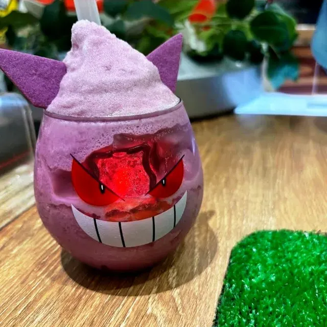 大阪 Pokemon Café耿鬼飲品