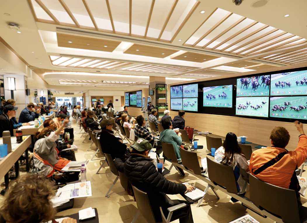 沙田馬場 投注櫃台