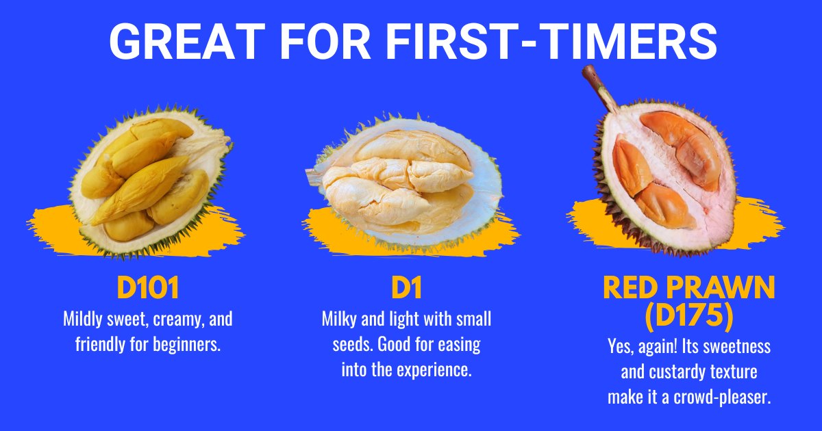Durians Great for First-Timers