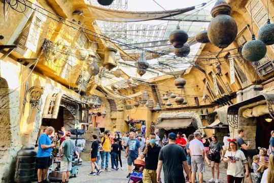 Marketplace inside Star Wars: Galaxy's Edge at Disney's Hollywood Studios