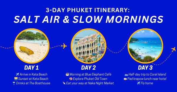 3-Day Phuket Itinerary
