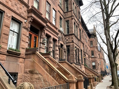 Upper West Side brownstones