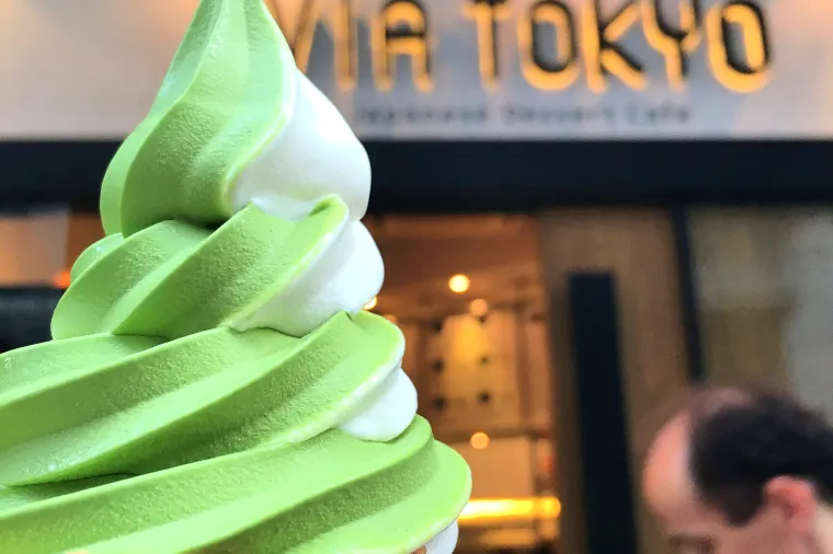 Matcha Soft Serve