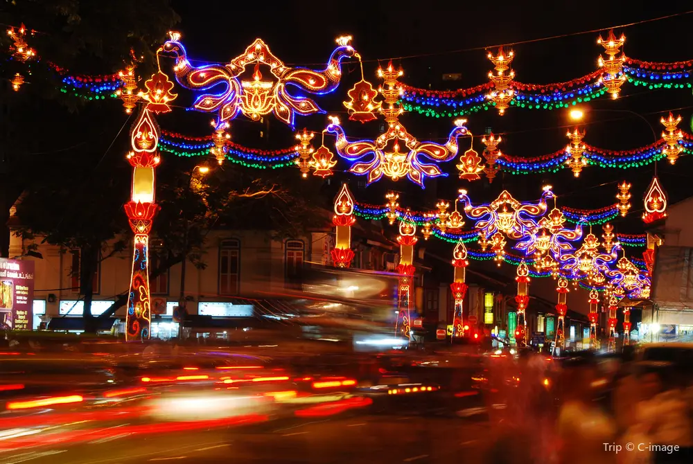 Lights up during Deepavali