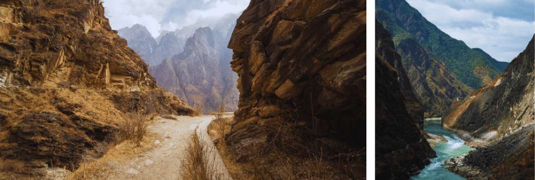 Schwierigkeitsgrad der Wanderung durch die Tigersprung-Schlucht