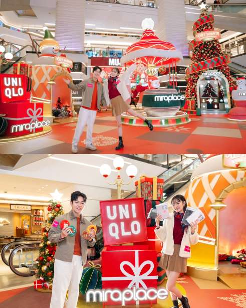 Mira Place X UNIQLO “Gift” Warmth this Christmas