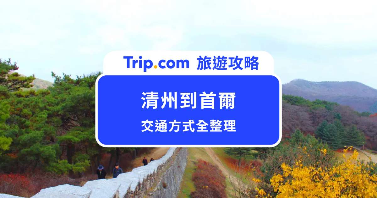 清州到首爾 3 種交通方式一次看！最快只要 1.5 小時 | Trip.com