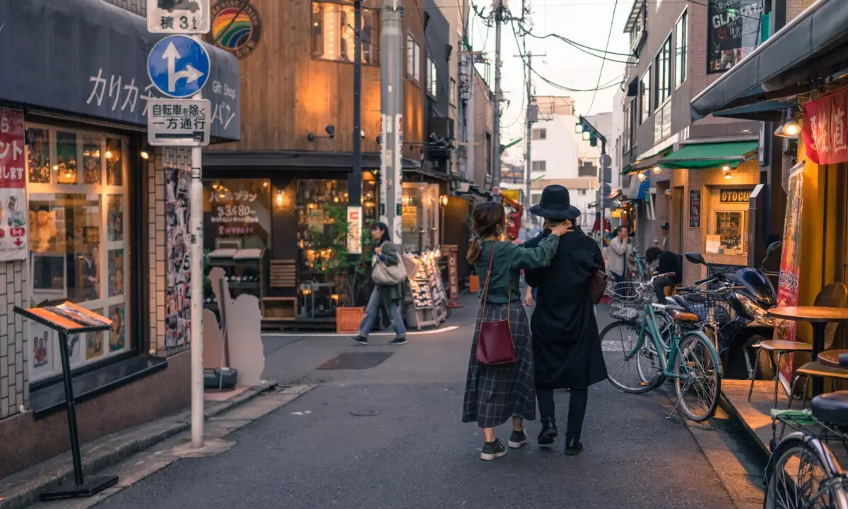 scene at Shimokitazawa