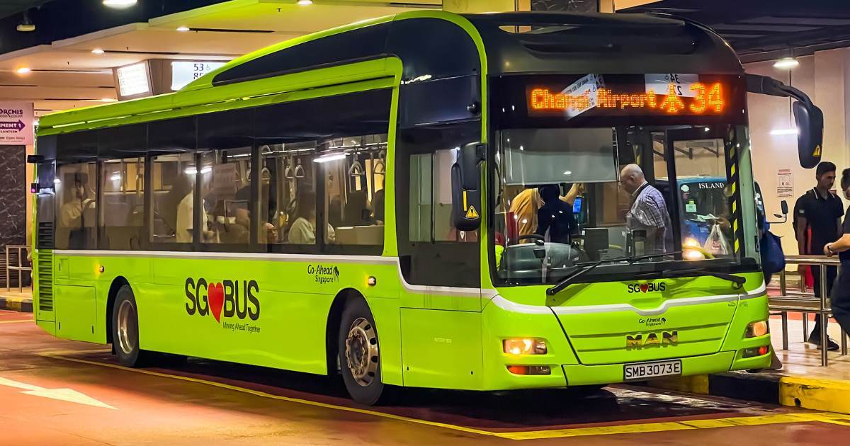 Autobús del aeropuerto de Changi