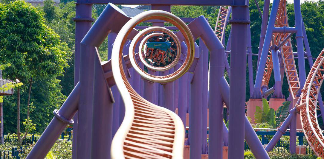 長隆歡樂世界, 機動遊戲,  必玩遊樂設施