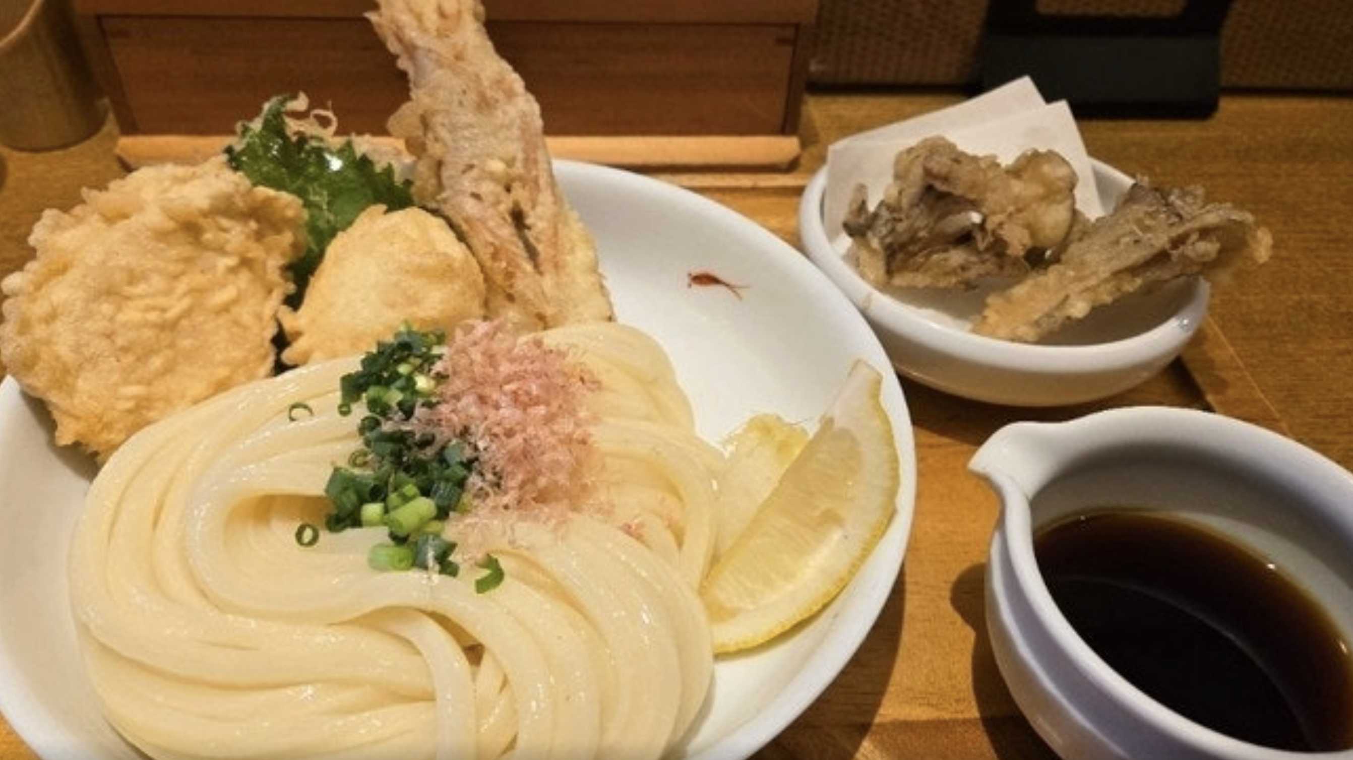 후쿠오카 우동 먹는 방법