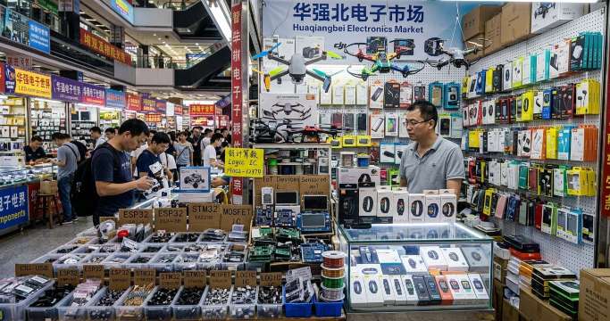 What You Can Buy in Huaqiangbei Electronics Market