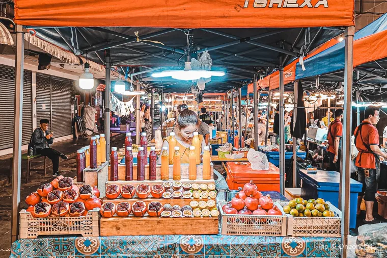 Food stall at Bang Rak
