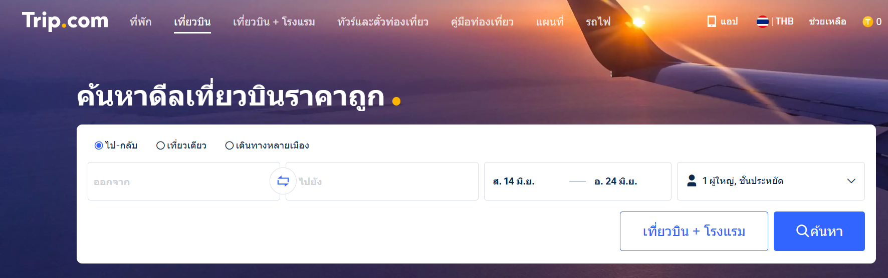 เที่ยวบินราคาถูก