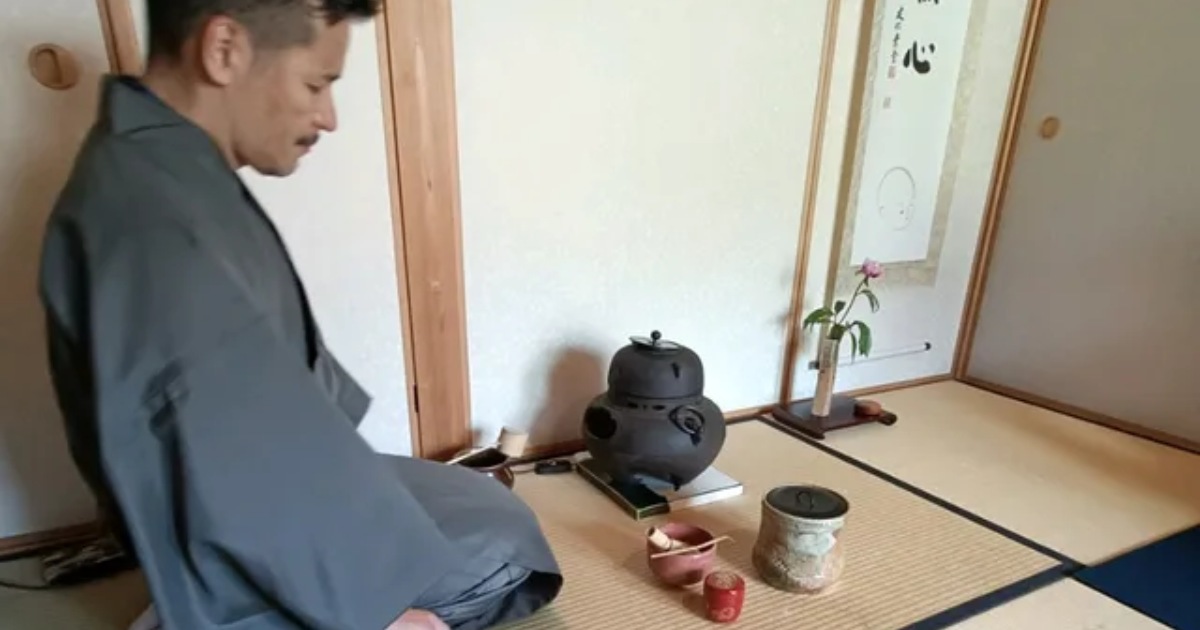 Tea Ceremony at Camellia Flower