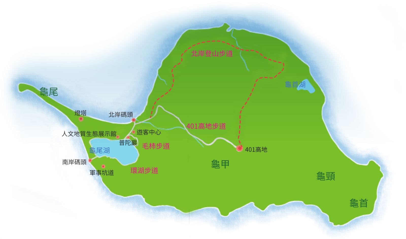 龜山島｜龜山島地圖