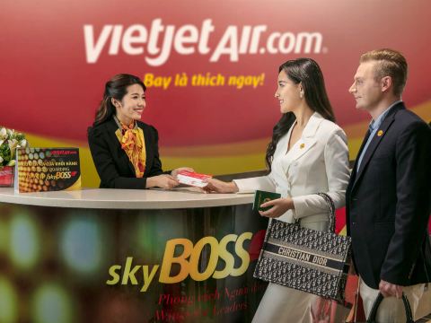 ฝ่ายลูกค้าสัมพันธ์ Vietjet SkyBoss