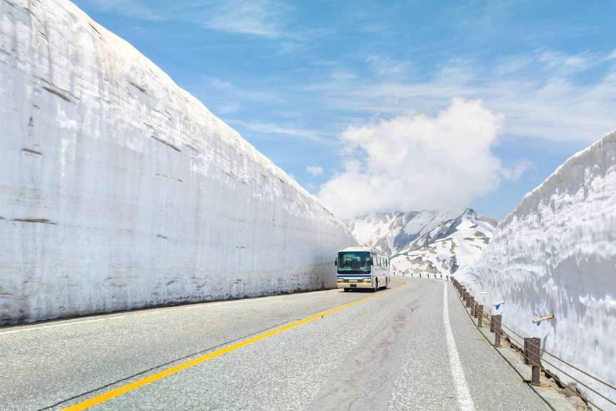 立山黑部阿爾卑斯山脈路線