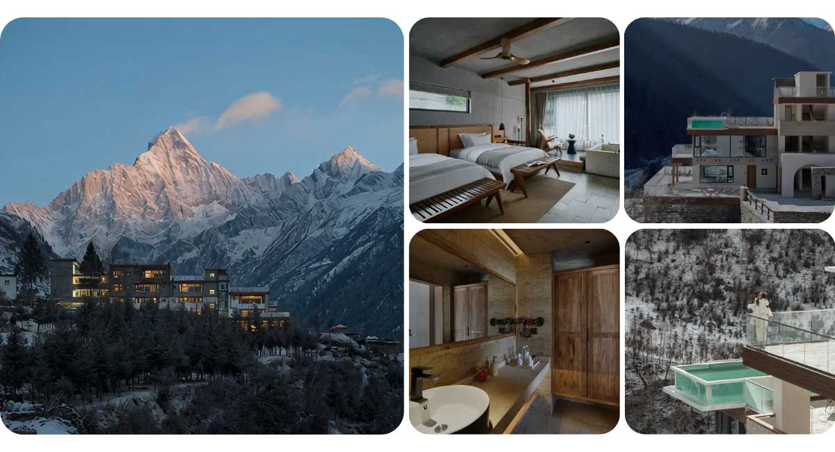 Siguniang Mountain Yangwangxingkong Snow Mountain Hotel[The best spot to view snow-capped mountains]