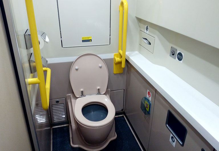 Toilets on China Trains