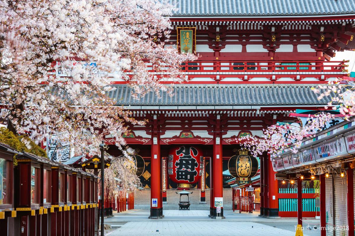東京地圖 | 東京景點 東京景點 #8 淺草寺