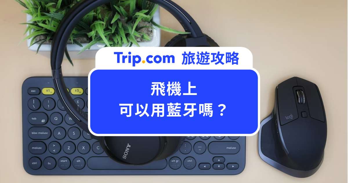 飛機上可以用藍牙嗎？藍牙耳機可以托運嗎？搭機前必看！ | Trip.com