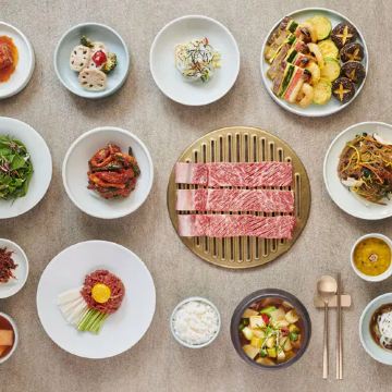 ห้างสรรพสินค้า Busan Shinsegae, ร้านอาหารเกาหลี Samwon Garden