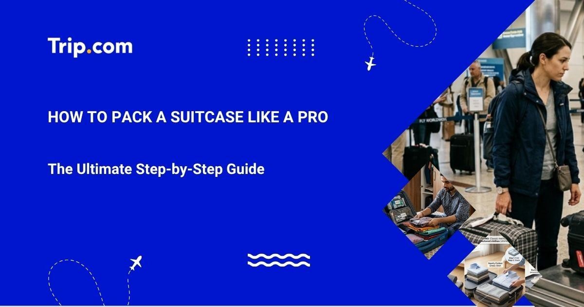 How to Pack a Suitcase: Best Techniques & Tips