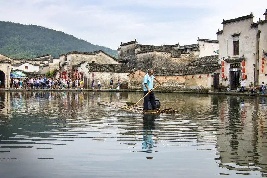 중국 황산 여행, 황산 고대마을
