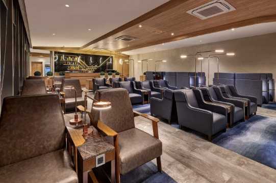 세부 공항 라운지 뷔페