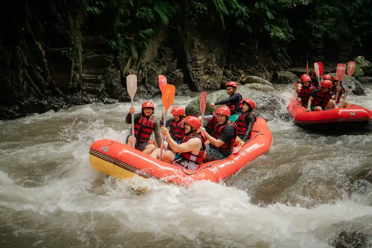 Ayung River Rafting Bali