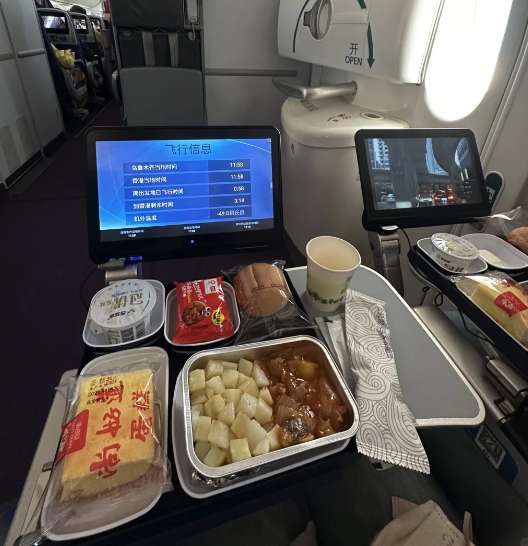 南方航空 機上餐飲