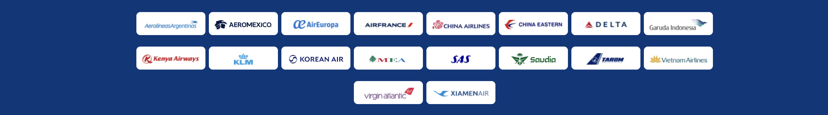 天合聯盟（SkyTeam）| 成員航空公司一覽