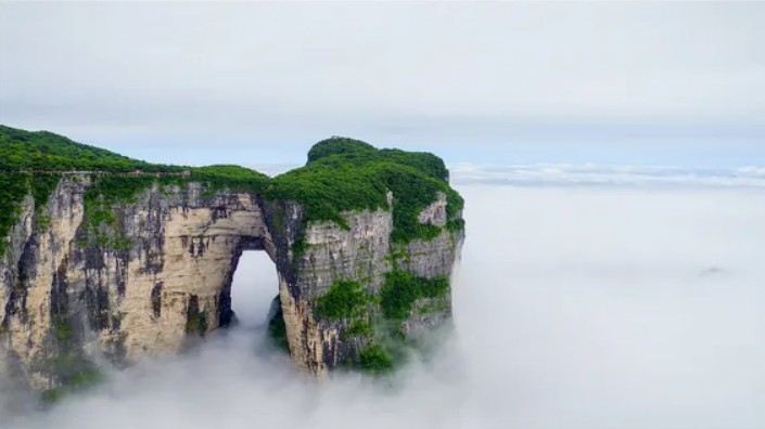 Escadaria do Céu (China) para turismo